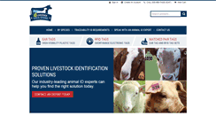 Desktop Screenshot of livestocktags.com